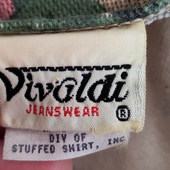 Womens Vintage 90s floral denim vest Large - Picture 7 of 9